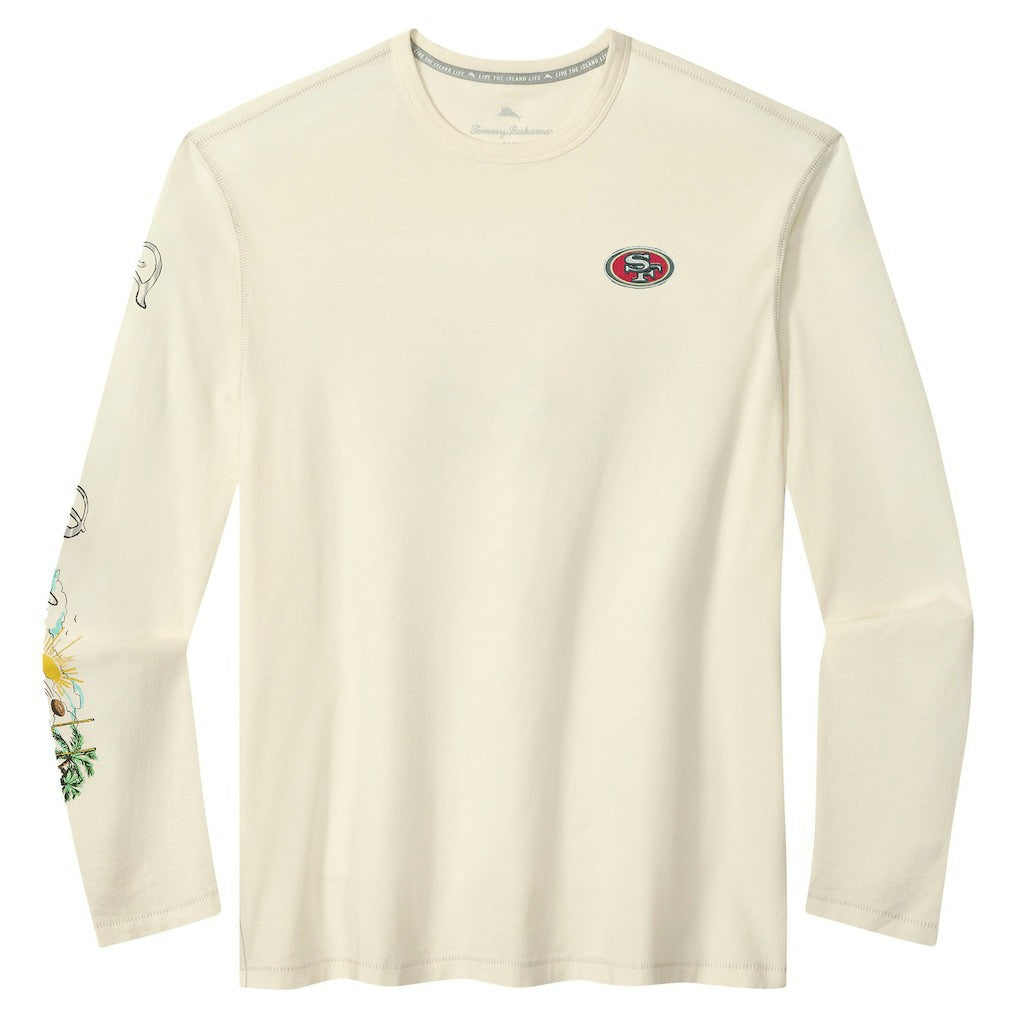 Oasis Endzone Lux Long Sleeve T-Shirt - San Francisco 49ers