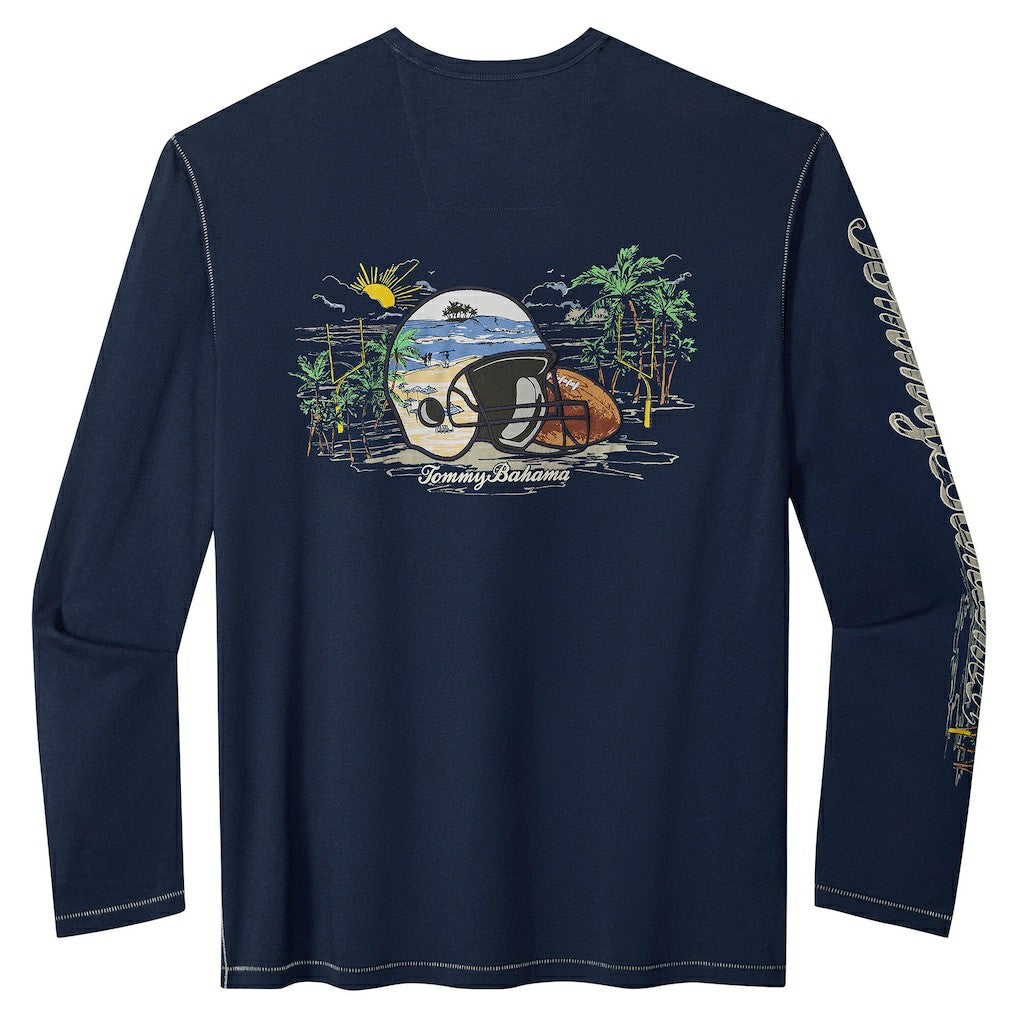 Oasis Endzone Lux Long Sleeve T-Shirt - Chicago Bears