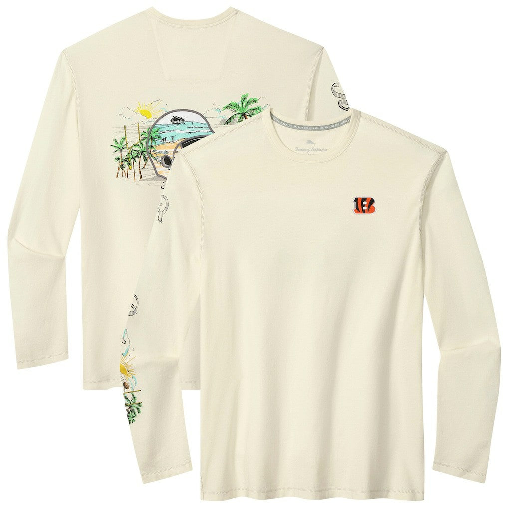 Oasis Endzone Lux Long Sleeve T-Shirt - Cincinnati Bengals
