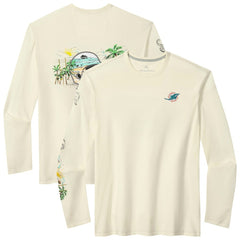 Oasis Endzone Lux Long Sleeve T-Shirt - Miami Dolphins