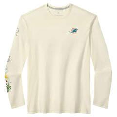 Oasis Endzone Lux Long Sleeve T-Shirt - Miami Dolphins