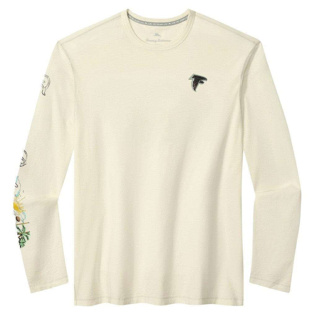 Oasis Endzone Lux Long Sleeve T-Shirt - Atlanta Falcons