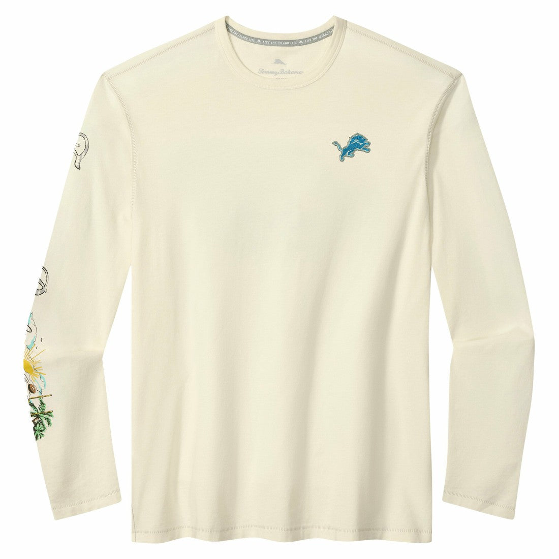 Oasis Endzone Lux Long Sleeve T-Shirt - Detroit Lions