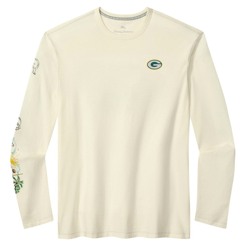 Oasis Endzone Lux Long Sleeve T-Shirt - Green Bay Packers