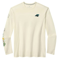 Oasis Endzone Lux Long Sleeve T-Shirt - Carolina Panthers