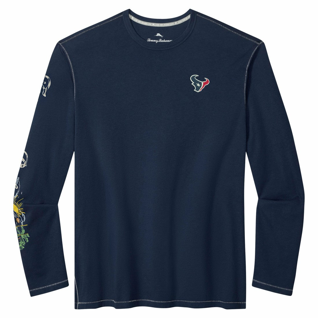 Oasis Endzone Lux Long Sleeve T-Shirt - Houston Texans