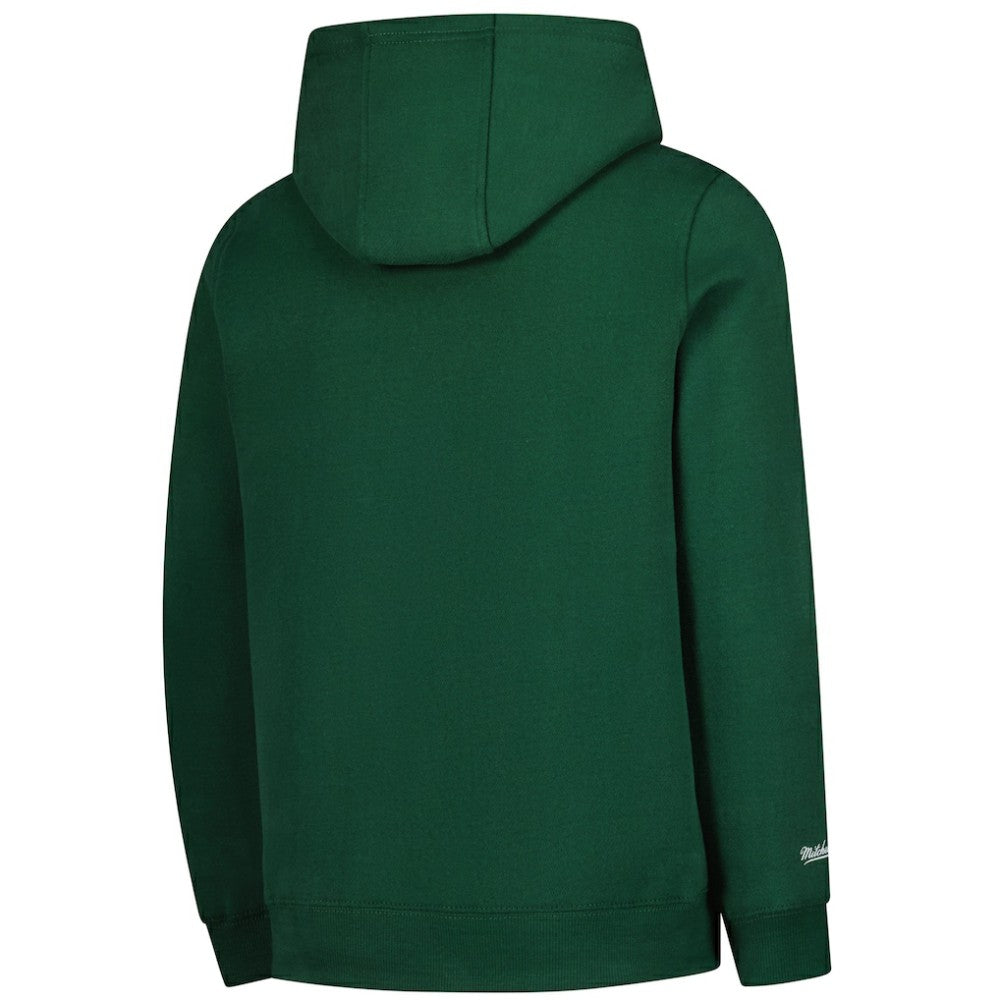 NHL Green Minnesota Wild Mitchell & Ness Youth 25 Year Hoodie