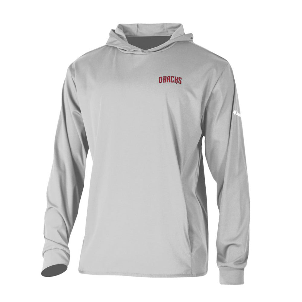 MLB Arizona Diamondbacks Columbia Long Drive Pullover Hoodie