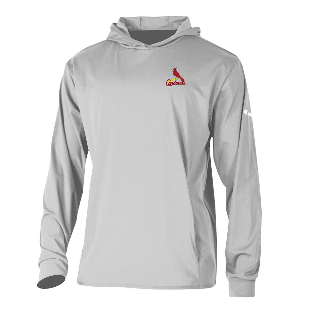 MLB St. Louis Cardinals Columbia Long Drive Pullover Hoodie