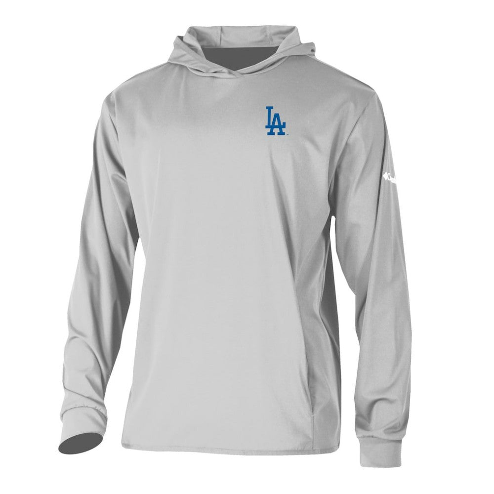 MLB Los Angeles Dodgers Columbia Long Drive Pullover Hoodie
