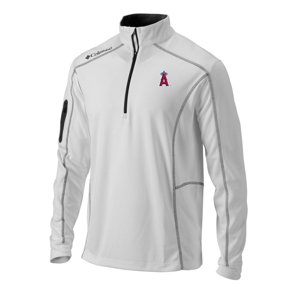 MLB Los Angeles Angels Columbia Omni-Wick Shotgun Quarter-Zip Pullover