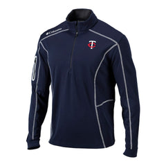 MLB Minnesota Twins Columbia Omni-Wick Shotgun Quarter-Zip Pullover