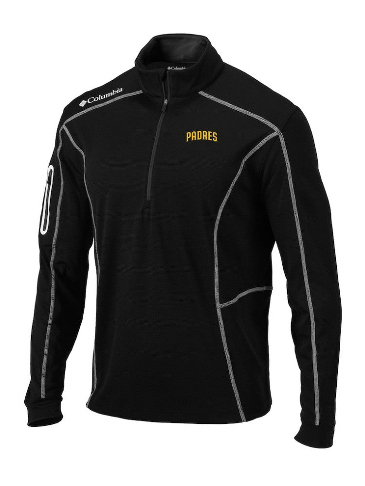 MLB San Diego Padres Columbia Omni-Wick Shotgun Quarter-Zip Pullover