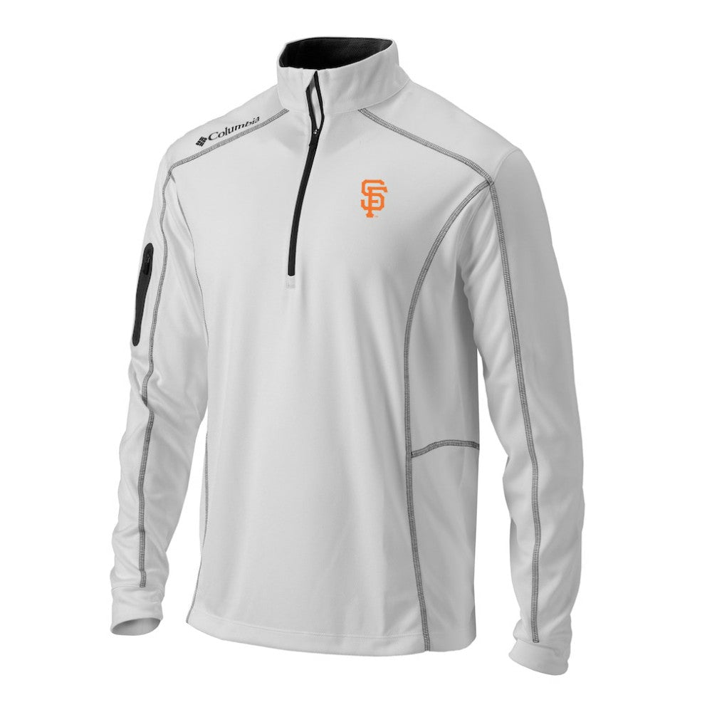 MLB San Francisco Giants Columbia Omni-Wick Shotgun Quarter-Zip Pullover