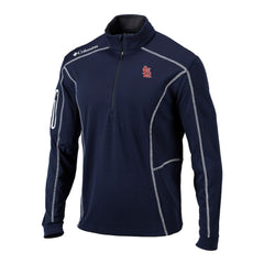 MLB St. Louis Cardinals Columbia Omni-Wick Shotgun Quarter-Zip Pullover