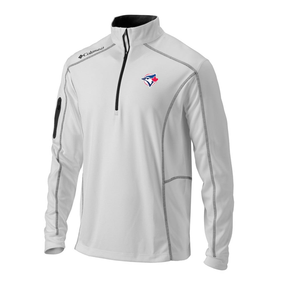 MLB Toronto Blue Jays Columbia Omni-Wick Shotgun Quarter-Zip Pullover