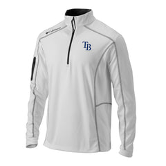 MLB Tampa Bay Rays Columbia Omni-Wick Shotgun Quarter-Zip Pullover