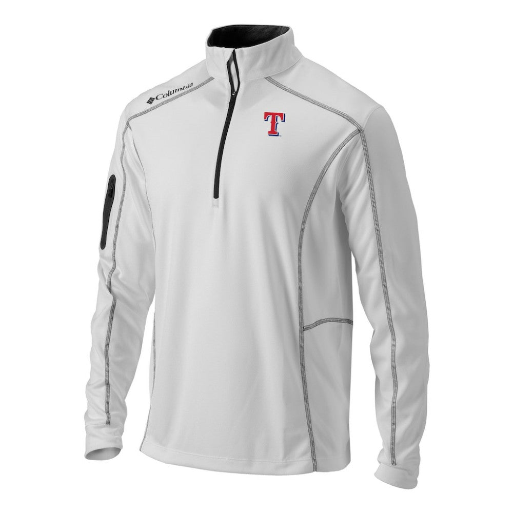 MLB Texas Rangers Columbia Omni-Wick Shotgun Quarter-Zip Pullover