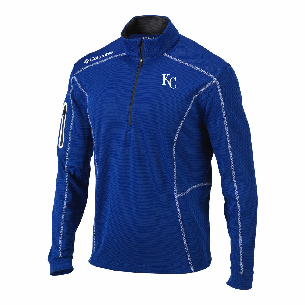 MLB Kansas City Royals Columbia Omni-Wick Shotgun Quarter-Zip Pullover