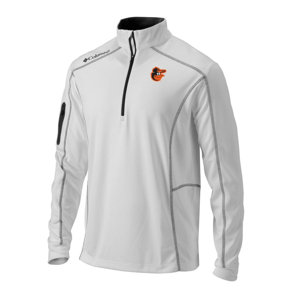 MLB Baltimore Orioles Columbia Omni-Wick Shotgun Quarter-Zip Pullover