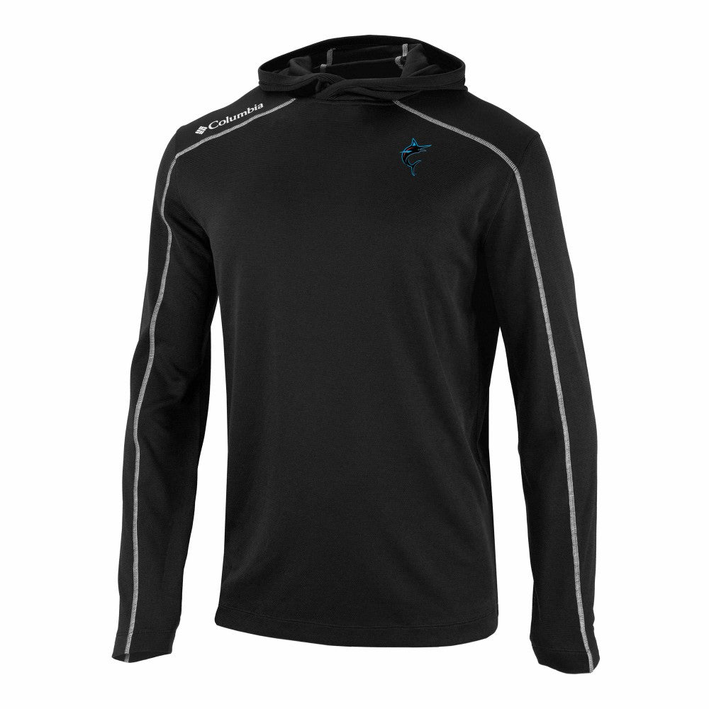 MLB Miami Marlins Columbia Omni-Wick Shotgun Pullover Hoodie