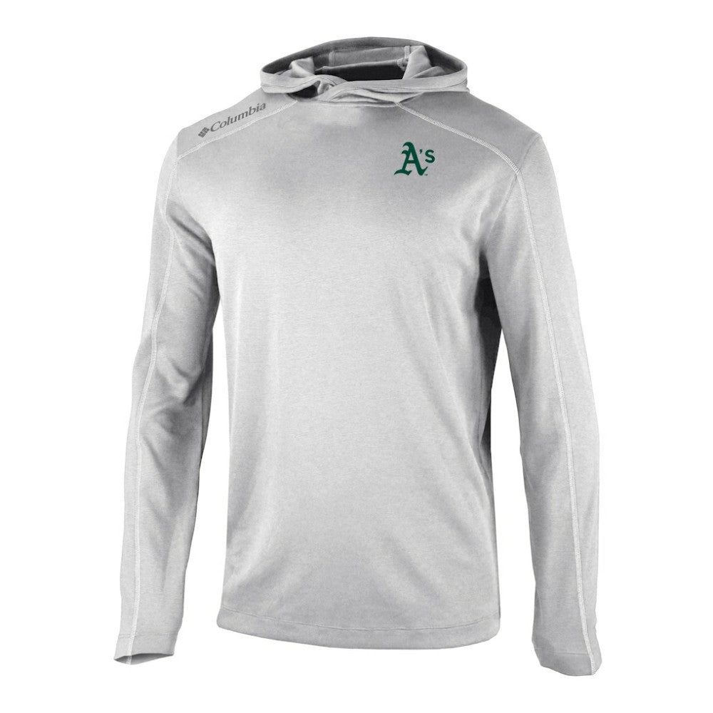 MLB Athletics Columbia Omni-Wick Shotgun Pullover Hoodie