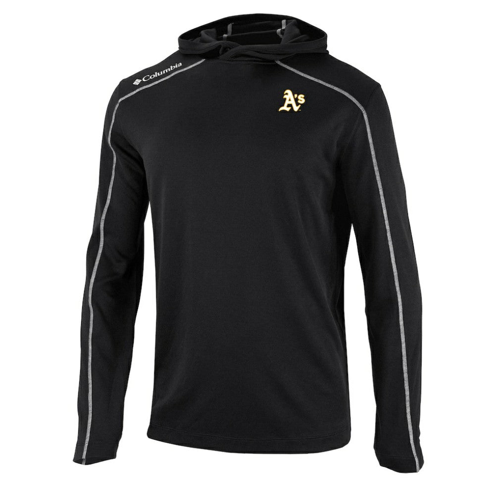 MLB Athletics Columbia Omni-Wick Shotgun Pullover Hoodie