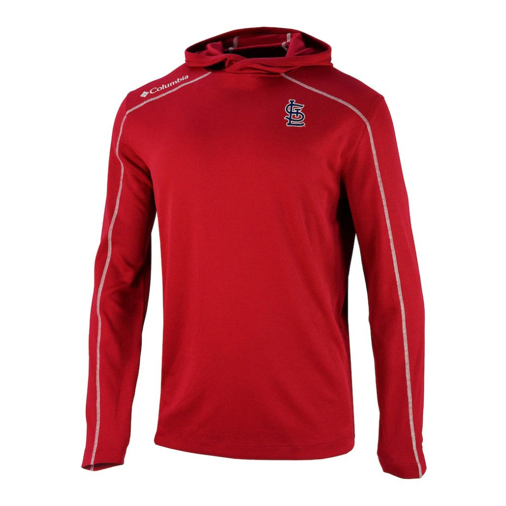 MLB St. Louis Cardinals Columbia Omni-Wick Shotgun Pullover Hoodie