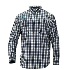 MLB Seattle Mariners Columbia Super Tamiami Omni-Shade Long Sleeve Button-Down Shirt