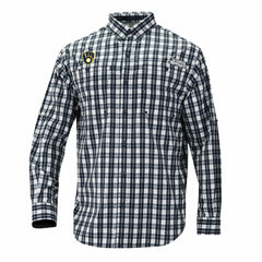 MLB Milwaukee Brewers Columbia Super Tamiami Omni-Shade Long Sleeve Button-Down Shirt
