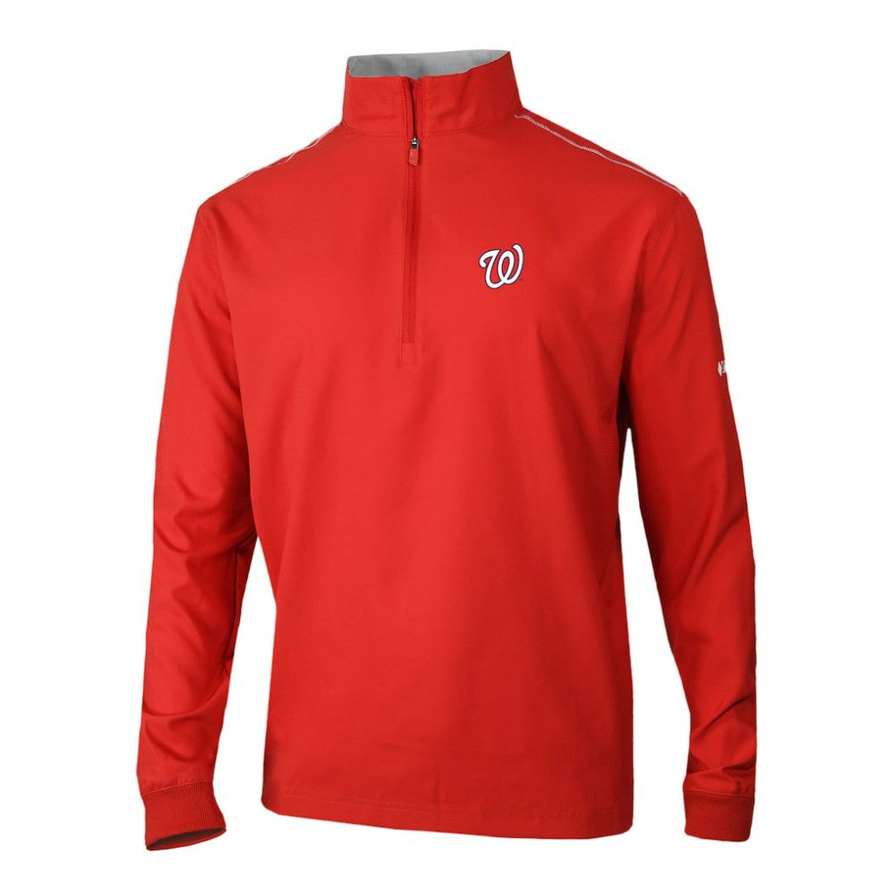MLB Washington Nationals Columbia Omni-Wick Bogey's Paradise Quarter-Zip Pullover
