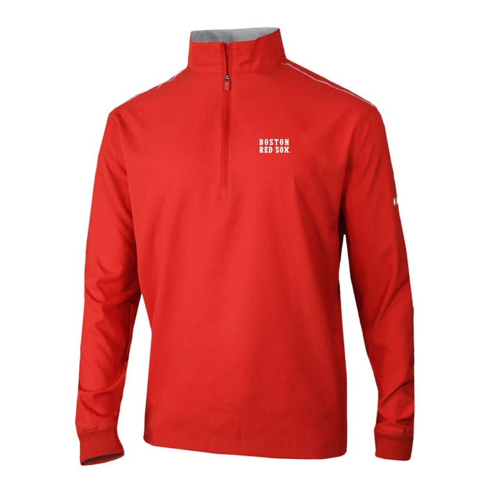 MLB Boston Red Sox Columbia Omni-Wick Bogey's Paradise Quarter-Zip Pullover