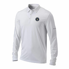 MLB Milwaukee Brewers Columbia Omni-Wick Pin High Long Sleeve Polo