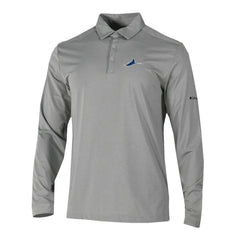 MLB Tampa Bay Rays Columbia Omni-Wick Pin High Long Sleeve Polo