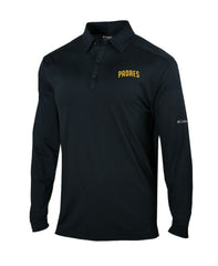MLB San Diego Padres Columbia Omni-Wick Pin High Long Sleeve Polo