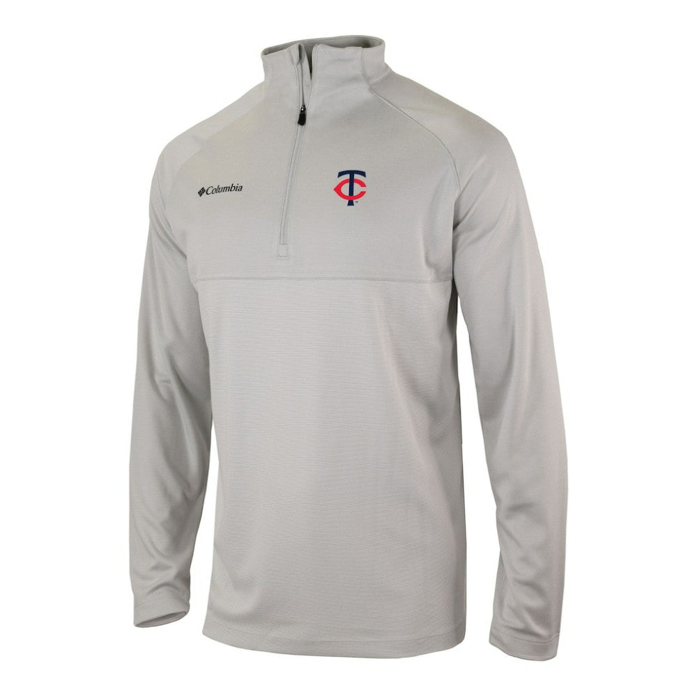 MLB Minnesota Twins Columbia Omni-Wick Raglan Rockin' It Quarter-Zip Pullover