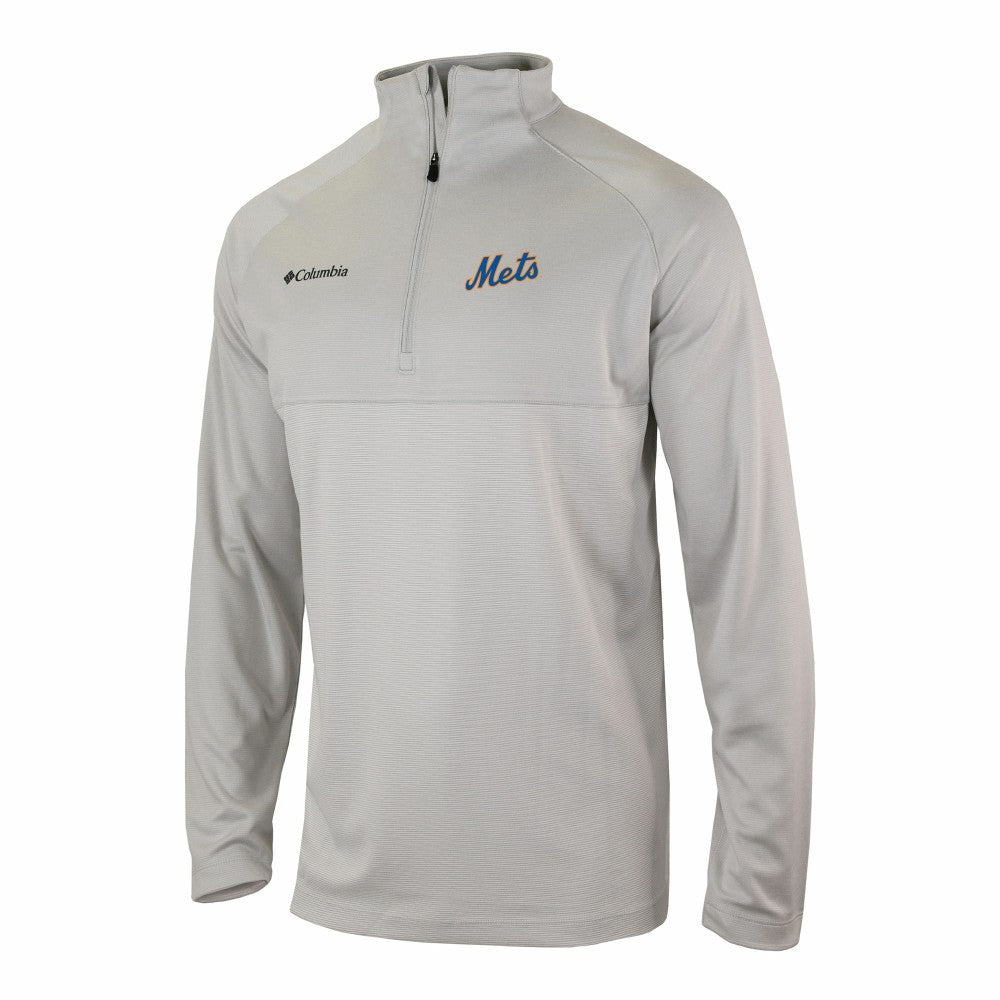 MLB New York Mets Columbia Omni-Wick Raglan Rockin' It Quarter-Zip Pullover