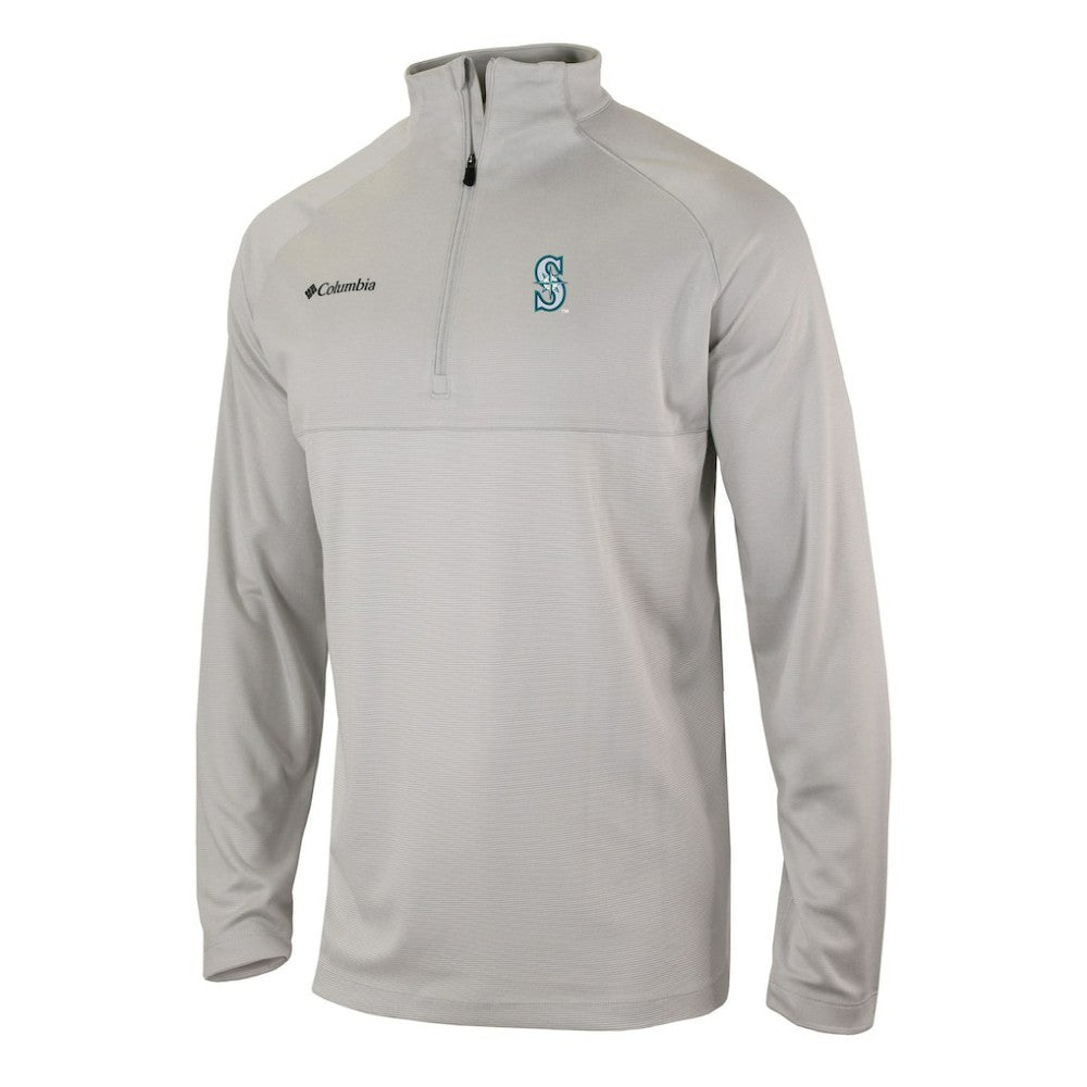 MLB Seattle Mariners Columbia Omni-Wick Raglan Rockin' It Quarter-Zip Pullover