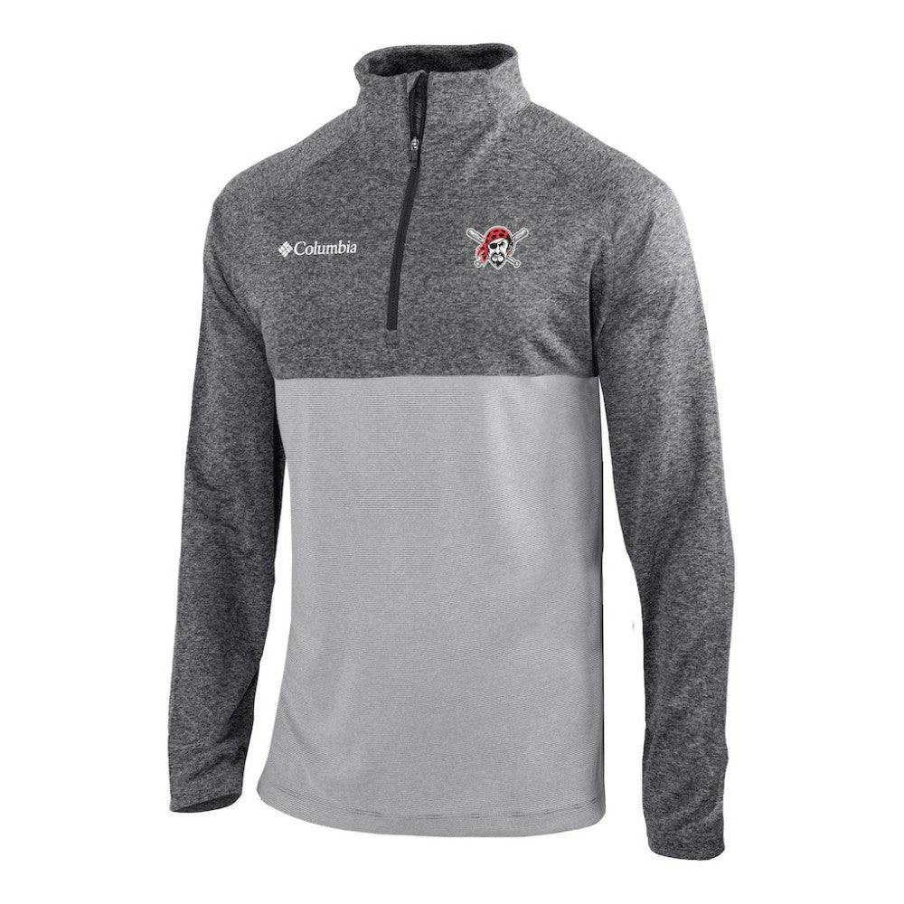 MLB Pittsburgh Pirates Columbia Omni-Wick Raglan Rockin' It Quarter-Zip Pullover