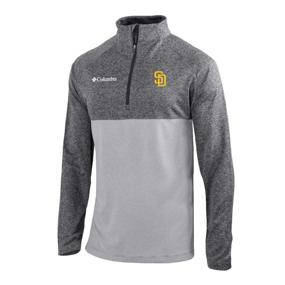 MLB San Diego Padres Columbia Omni-Wick Raglan Rockin' It Quarter-Zip Pullover