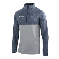 MLB Seattle Mariners Columbia Omni-Wick Raglan Rockin' It Quarter-Zip Pullover