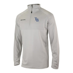 MLB Tampa Bay Rays Columbia Omni-Wick Raglan Rockin' It Quarter-Zip Pullover