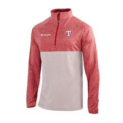 MLB Texas Rangers Columbia Omni-Wick Raglan Rockin' It Quarter-Zip Pullover