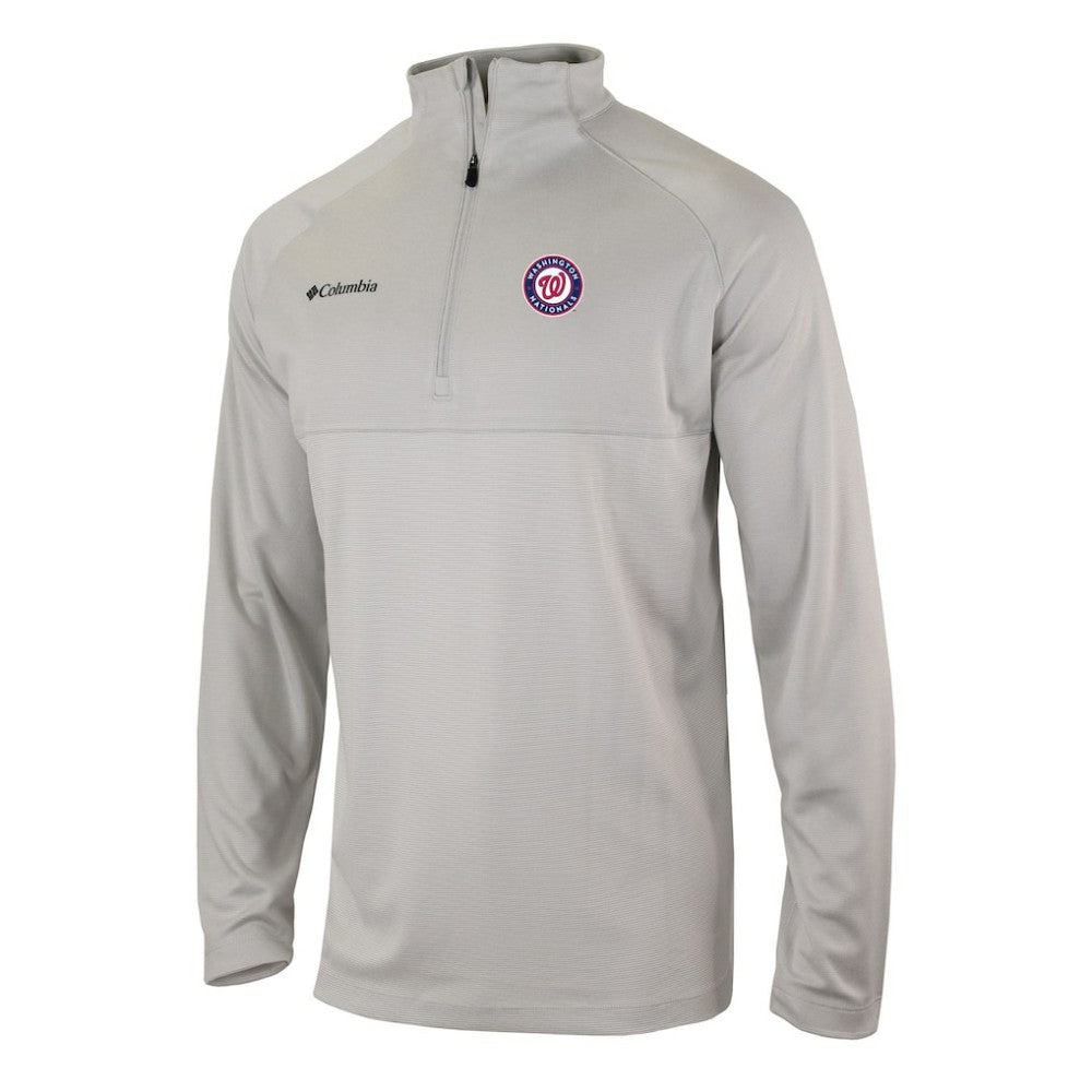 MLB Washington Nationals Columbia Omni-Wick Raglan Rockin' It Quarter-Zip Pullover