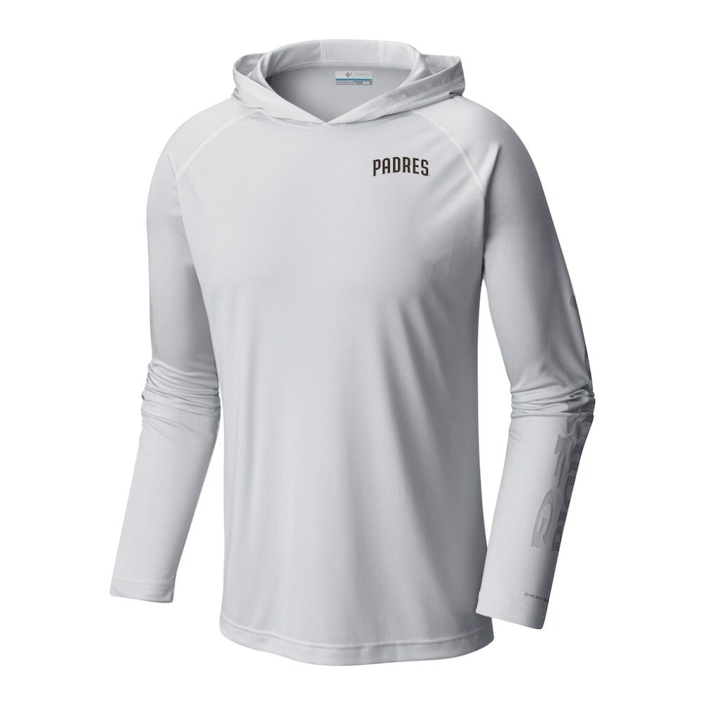 MLB San Diego Padres Columbia Terminal Tackle Omni-Shade Pullover Hoodie