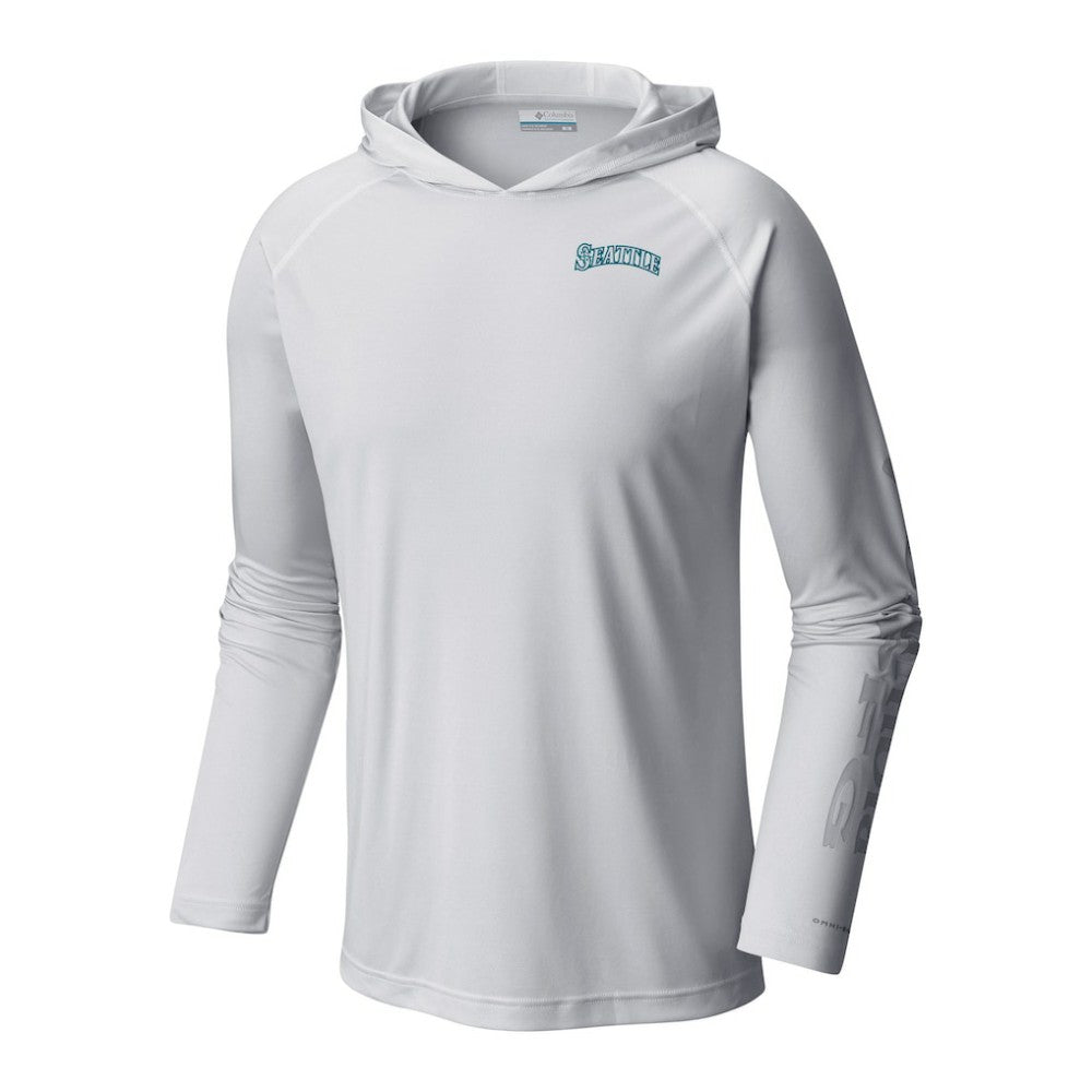 MLB Seattle Mariners Columbia Terminal Tackle Omni-Shade Pullover Hoodie