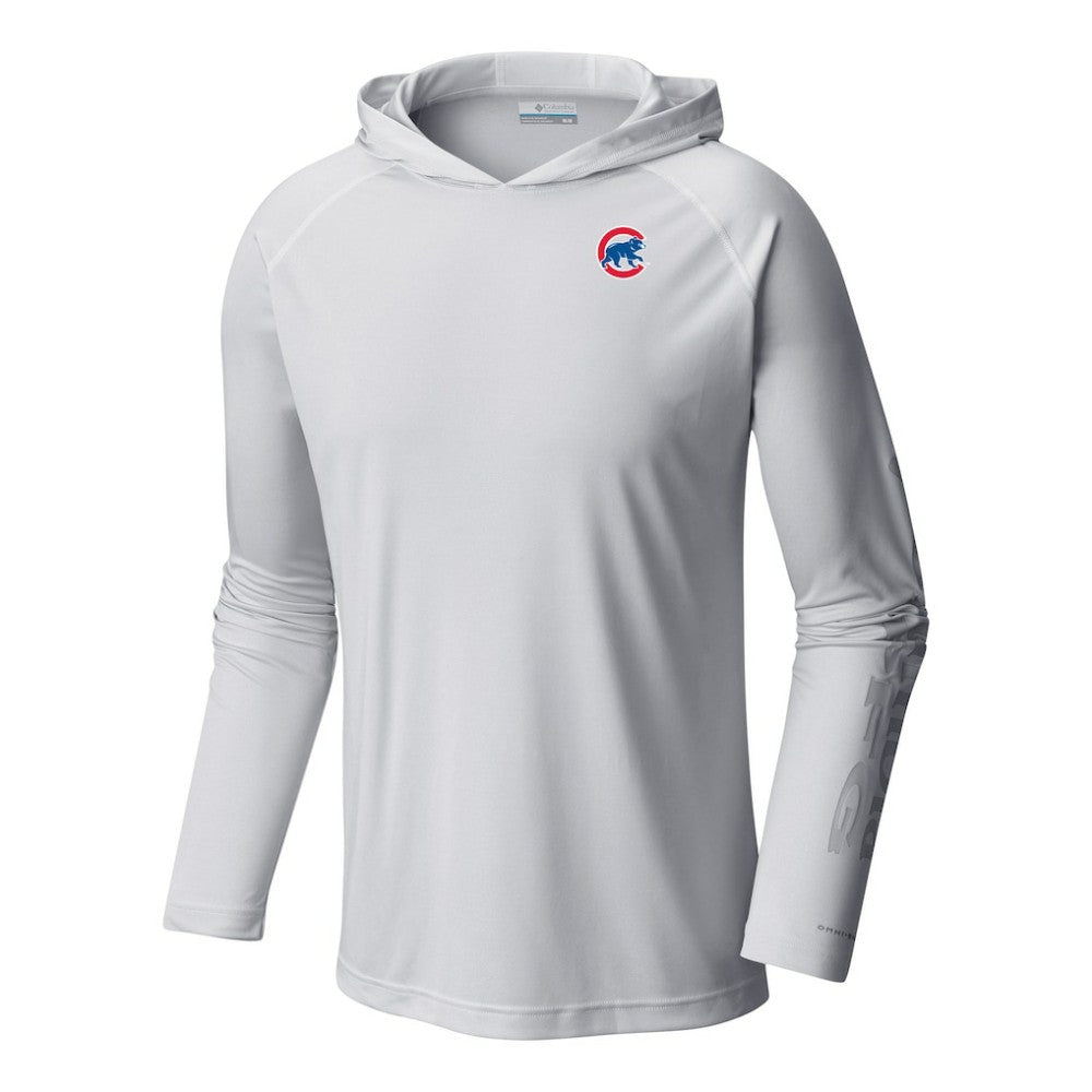 MLB Chicago Cubs Columbia Terminal Tackle Omni-Shade Pullover Hoodie