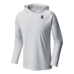 MLB Detroit Tigers Columbia Terminal Tackle Omni-Shade Pullover Hoodie