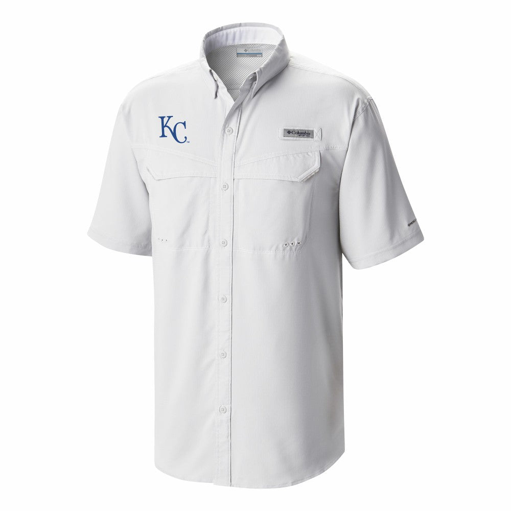 MLB Kansas City Royals Columbia Omni-Wick Low Drag Offshore Button-Up Shirt