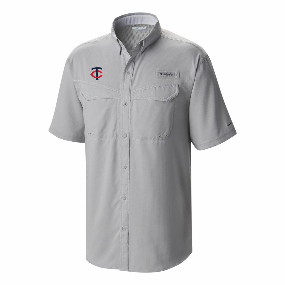 MLB Minnesota Twins Columbia Omni-Wick Low Drag Offshore Button-Up Shirt